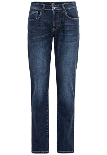 Camel Active 5-Pocket Woodstock Jean Bootcut, Bleu (Bleu Pierre 45), W33/L32 (Taille fabricant: 33/32) Homme