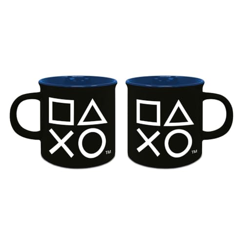Immagine prodotto: Pyramid International Playstation, tazza da caffè con controller, tazza da falò e accessori Playstation, ottimo regalo per i giocatori, colore bianco