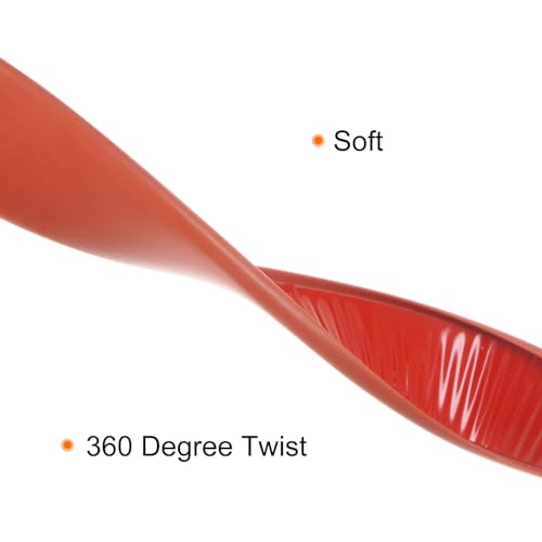 sourcing map U-förmiges Kantenband, 15/32 Zoll x 9,8 Fuß (12 mm x 3000 mm), Selbstklebender Flexibler TPE-Furnierkantenkantenschutz für die Reparatur von Möbeln, Schränken und Tischen, braun