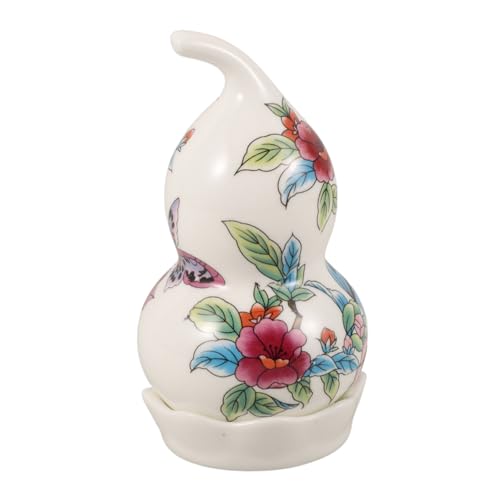 NULYLU Porte-cure-dents Céramique Forme De Gourde Distributeur Pratique Pour Bar Et Cuisine Pot De Rangement Décoratif Pour Pique-niques Et Restaurants