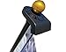 Service First Wall Mount Solar Flagpole Light (Black)