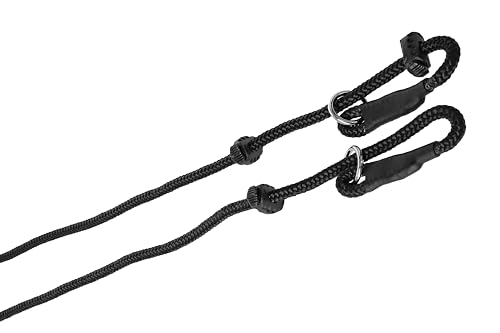Dingo Gear Set - 2 x Trainingshalsbänder - 1 mit 1 Begrenzer und 1 mit 2 Begrenzern, wasserdicht, langlebig, für K9, Hundetraining, IGP, Agitation, Gehorsam, Schwarz XS (S10055)