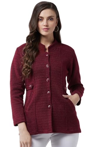 Image of PIVL Women's Long Winter Acrylic Blend Sweater