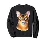 Chat abyssin Portait Sweatshirt