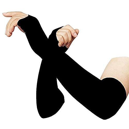 Rudra Arm Sleeves for Men & Women | UV Protection, Anti-Sweat, Stretchable Compression Sleeves for Sports, Running, Driving, Cycling-picture-48