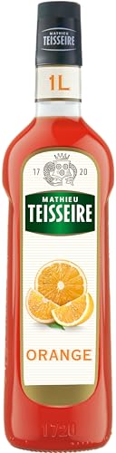 sirope de naranja 1 L Mathieu Teisseire
