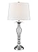 DaleTiffany SGT17042 Charlotte Lead Crystal Table Lamp, Antique Brass