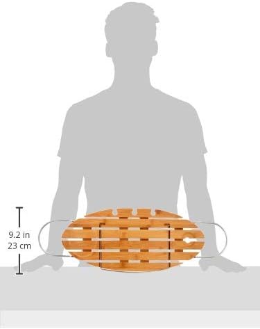 Amazon Basics Standard Bamboo Bathtub Caddy Tray