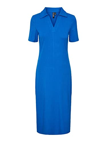 Pieces PCKYLIE SS Polo MIDI Dress NOOS