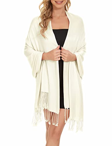 Womens Pashmina Silk Shawls and Wraps for Weddings/Bridesmaid Wedding Shawls and Wraps for Evening Dresses4