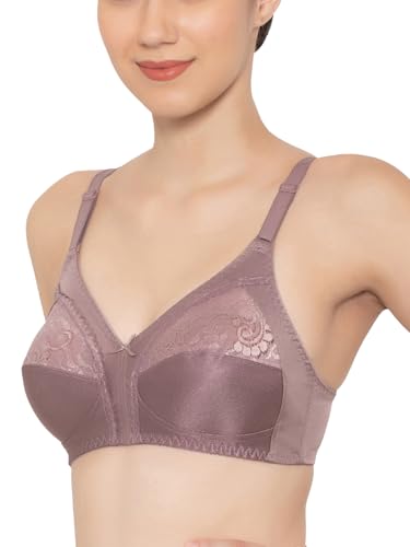 Image of Triumph Claudette Classics Women Bra | Non Wired, Non Padded | Cups with lace | Full Coverage, Cut & Sew | Soft and Breathable Fabric | All-Day Comfort | Pack of 1