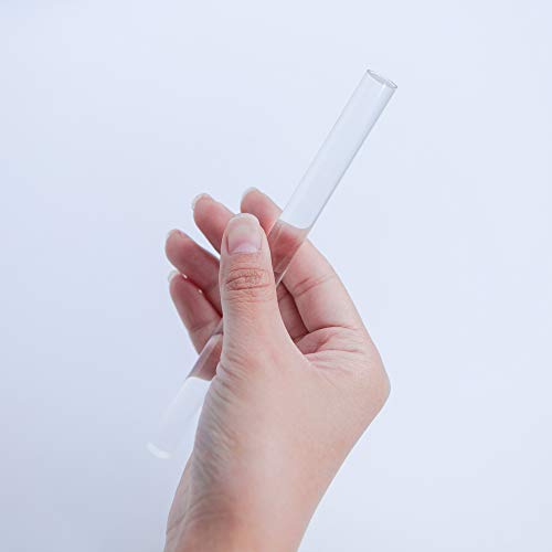 SoundChakra Slim Premium Crystal Glass Striker Mallet with Rubber for Crystal Singing Bowls, Crystal Harps, and Crystal Pyramids