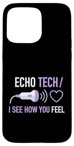 Echo Tech I See You Feel Medical Diagnostic Cardiology �X�}�z�P�[�X iPhone 15 Pro Max �p
