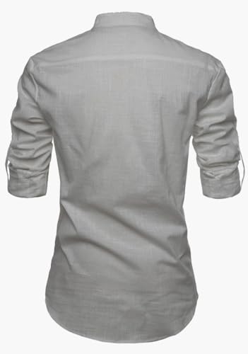 Image of Men's Cotton Blend Short Playful Mix Color Kurta - Pack 2