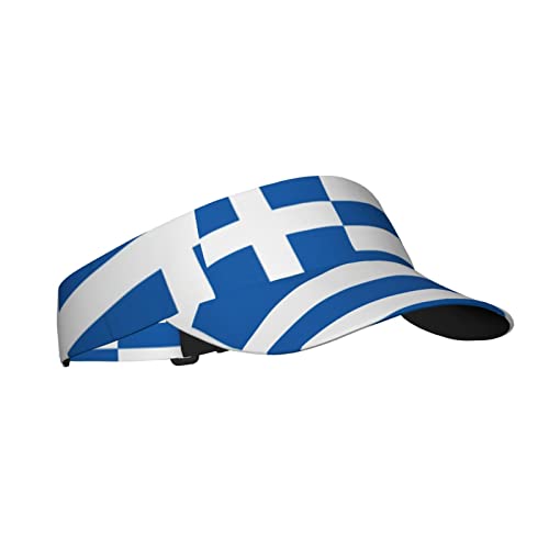 Image of Cute Funny Flag Hat Women Men Adjustable Flag Sport Sun Visor Hat Summer Fashion Sun Cap Beach Flag Hat