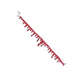 SUPVOX Lot De 4 Colliers Ras du Cou Gothiques Rouges Faits à La Main pour Femme, Taille U...