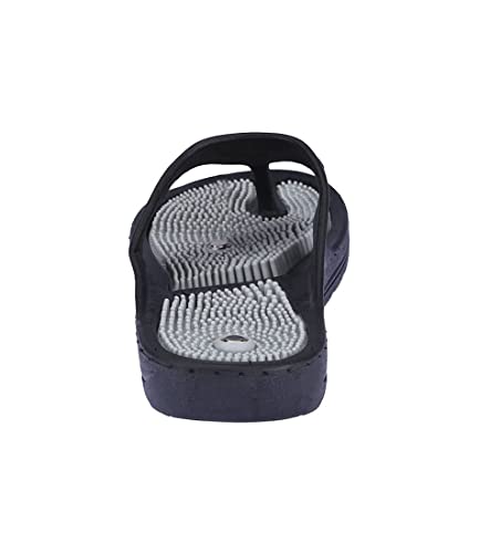 Image of acupressure and Magnetic Slippers for Blood Circulation Foot Massager Slippers For Unisex