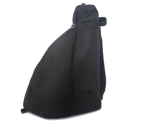 Bolsa de Narguile Tipo Mochila Pequena 35cm Preta Nylon Transporte Guardar