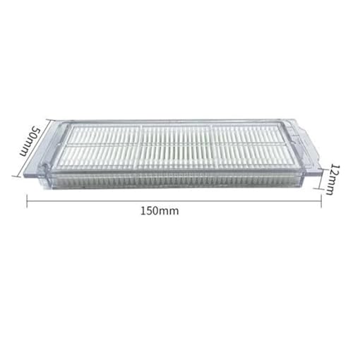 Robot Vacuum Cleaner Main Brush/Side Brush/HEPA Filter + Mop Cloth + Dust Bag,Compatible for Xiaomi M30 Pro C107 .Robot Vacuum Replacement Parts