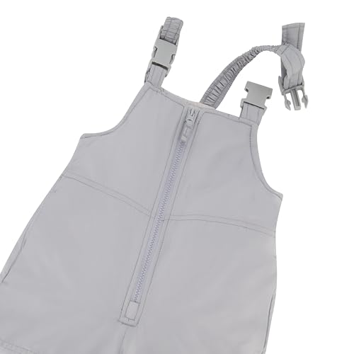 Image of Jessica Simpson Girls' Two-piece Insulated Winter Snowsuit With Hooded Jacket and Ski Bib Overalls