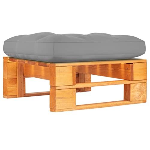 DYRJDJWIDHW Sofa 2 plazas pequeño,Sofa Cama Clic clac,Otomana de jardín de palets Madera Pino impregnada marrón mielAdecuado para salón, Dormitorio