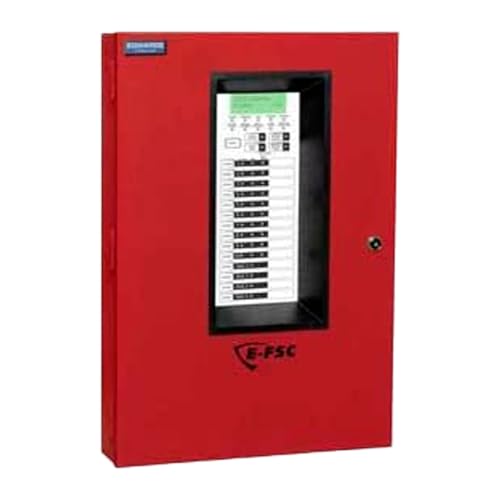 Edwards Signaling, FX-5R Conventional Fire Alarm Control Panels, 5 Zone, 120V, Red