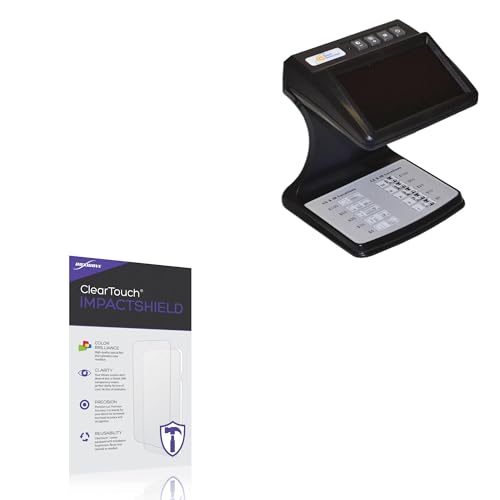 BoxWave Screen Protector Compatible with Royal Sovereign RCD-4000D - ClearTouch ImpactShield (2-Pack), Impenetrable Screen Protector Flexible Film