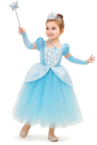 Vestido de Princesa Cenicienta para Niñas miniatura 4