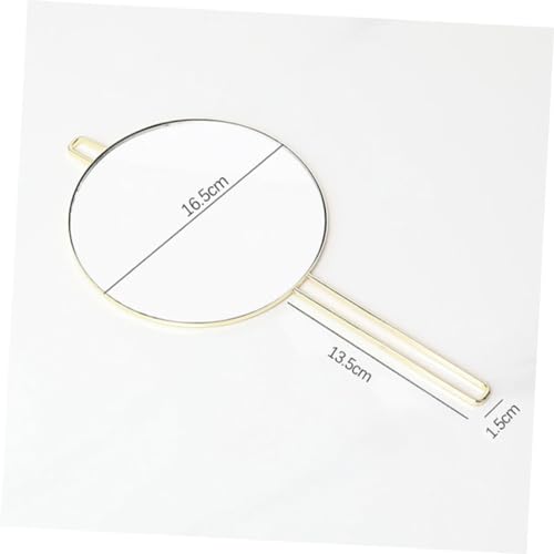 Espejo de maquillaje redondo para pared y mano miniatura 2