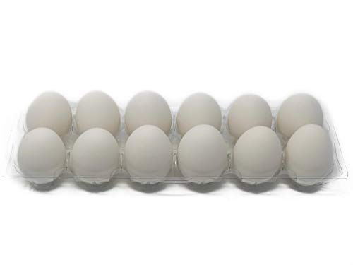 Ceramic Nest Eggs 12-Pack (White)