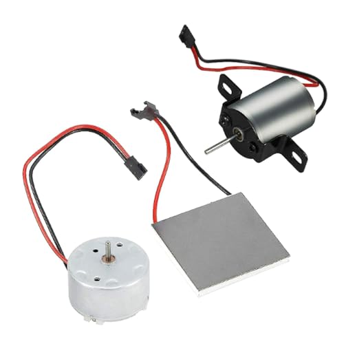 DOUDINGMAO Motor eléctrico de ventilador de estufa alimentado por calor para estufa de leña, motor generador de repuesto de bajo ruido