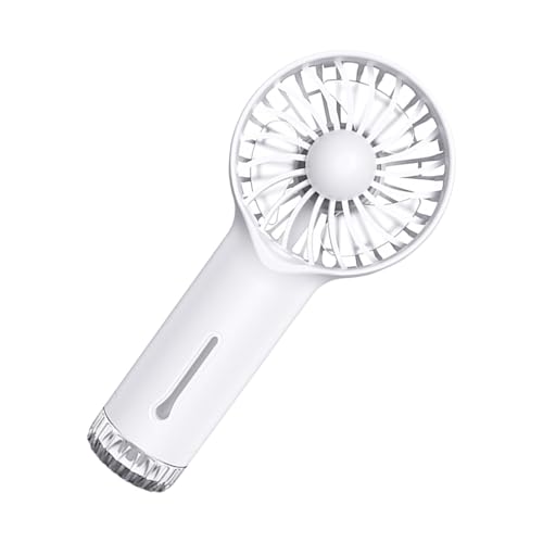 Ventilador de nebulización – Ventilador personal de mano | 3 velocidades de pulverización de agua | Niebla | Pulverizador de agua | Dispositivo de refrigeración eléctrico | Enfriador personal para