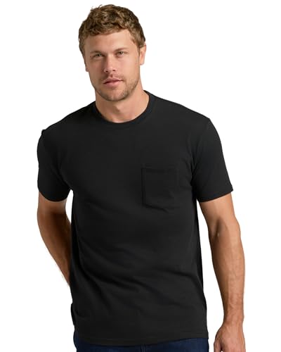 Image of True Classic Mens T-Shirts - Curved Hem or Pocket Tee, Mens Drop Cut Lounge /Sleep or Heavyweight Tshirt