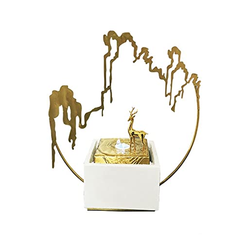 Fontaine de table cascade zen pour bureau relaxant et décoration intérieure