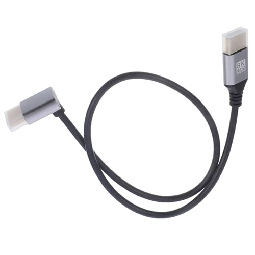 Uonlytech 0.5m Male to Male Video Cable Flexible High-Speed Connector for Monitors Tvs Devices and Design Video Transmission