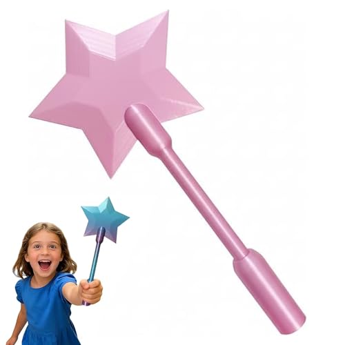 Rugwun Credit Card Magic Wand 2026 New 3D Printed Wand Tap To Pay Fairy Wand Credit Card Holder Suitable for Kids Pranks and Contactless Payments (Pink)
