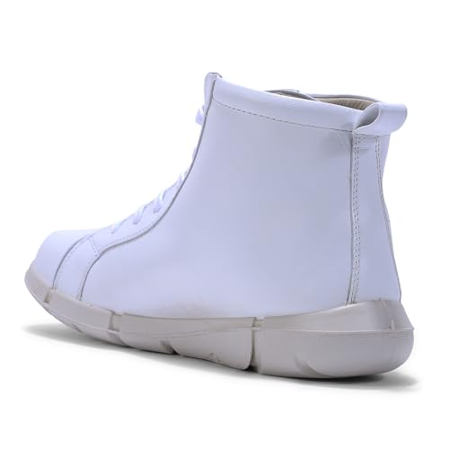 Image of Woodland Women White Sneakers