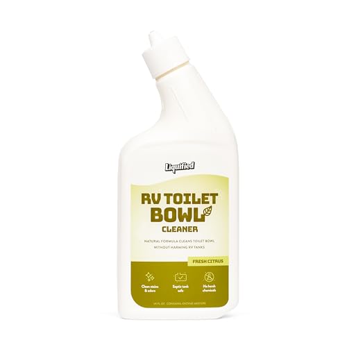 Liquified RV Toilet Bowl Cleaner - Natural RV Toilet Treatment