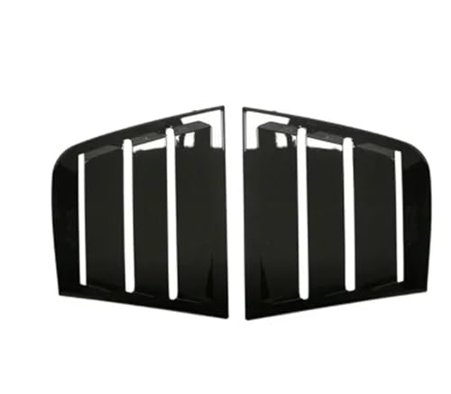 Persiennes de lunette arrière pour Dodge Charger 2011-2021 en ABS noir brillant