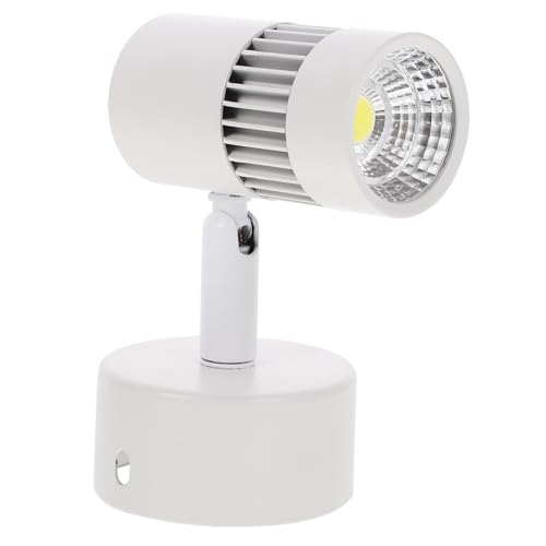 DIYEAH Downlight LED Cob Blanco Frío Decorativo para Techo y Pared Luz Interior Moderna para Cocina y Pasillos Fácil Instalación Material PVC Seguro y Duradero