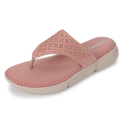 Image of ORTHO JOY doctor Fancy Slipper for women || Orthopedic Women's Fancy Sandal For Women