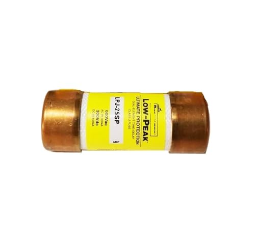 Fusible LOW-PEAK LPJ-25SP 25A 600V pour protection de circuit électrique