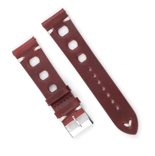 Bracelet de montre en cuir style vintage fait main pour le quotidien