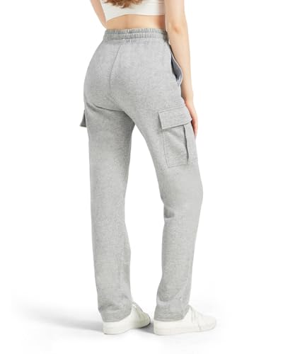 Zylioo Tall Women's Cargo Sweatpants 32"/34" Inseam Elastic Waist Athletic Pants for Tall with Pockets Casual Joggers3