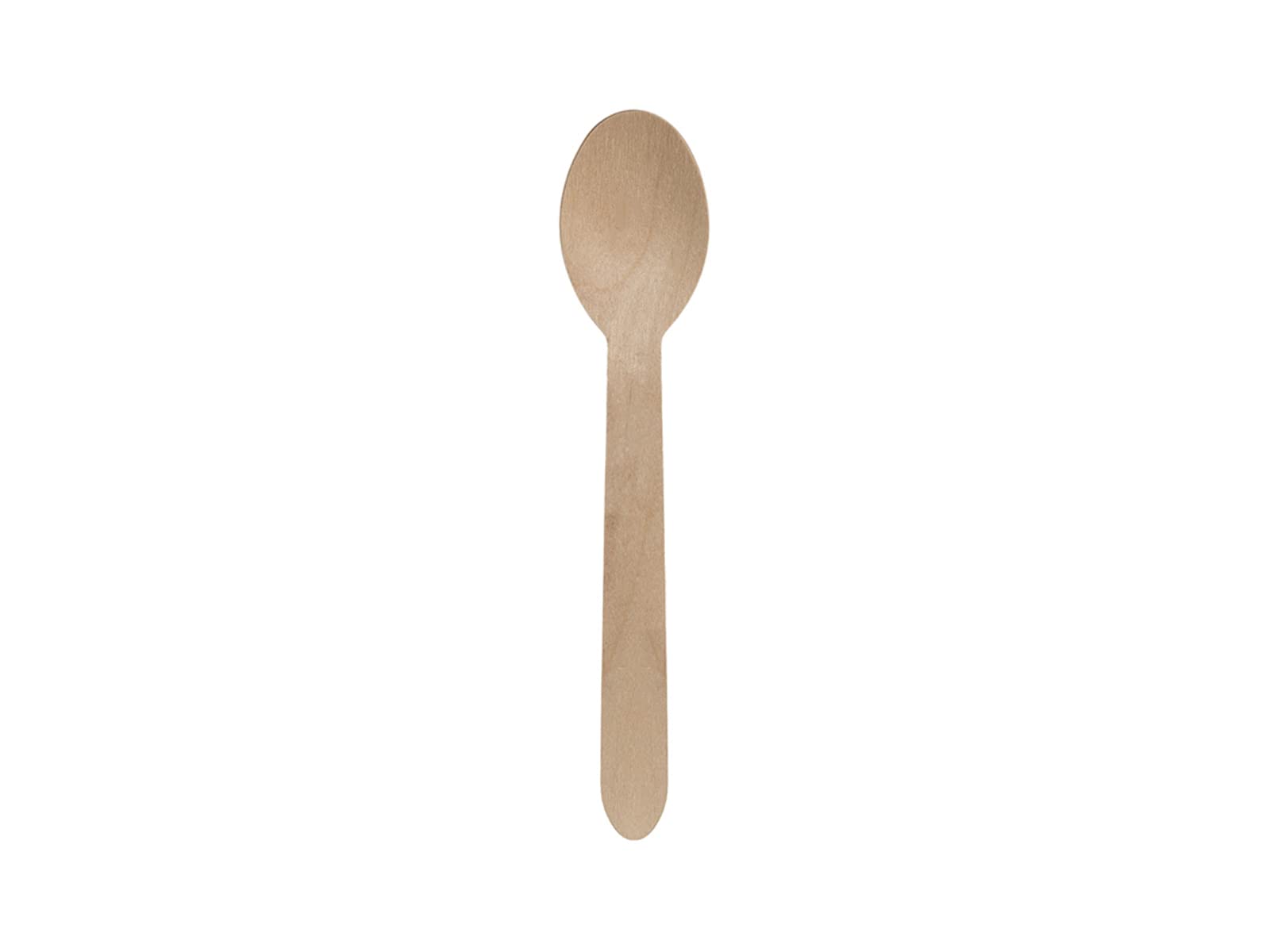Cucchiaio in legno 16 cm naturale confezione da 100 pezzi