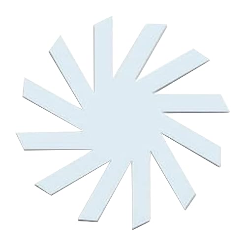 Storage Basket Quilting Templates- Woven Spiral Sewing Basket Template Cutting Set- DIY Acrylic Quilting Rulers and Template for Sewing Pattern Art Craft,15in