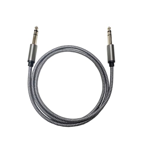 Cable de guitarra 4,5m de 6,35mm recto a ángulo para amplificador 2