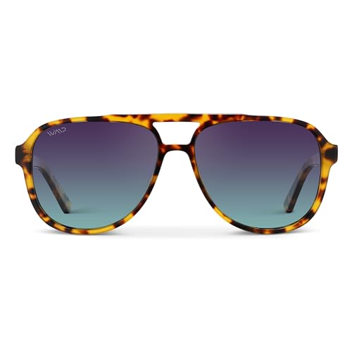 Image of WearMe Pro Chic Retro Oversized Polarized Sunglasses: Statement Aviators for Women