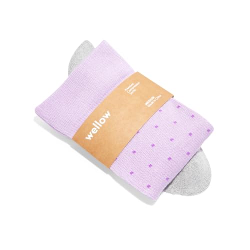 Image of Wellow Knee High Compression Socks for Men & Women - Made with Viscose from Bamboo, Swelling & Pregnancy Support