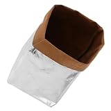 D'épicerie en papier lavable - pouvez utiliser en papier kraft réutilisable pour stocker des légumes racines comme l'oignon, pommes de terre et l'ail, des de réutilisables